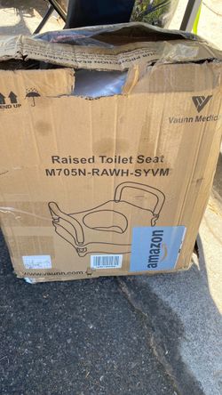 Toilet seat Riser with Handles