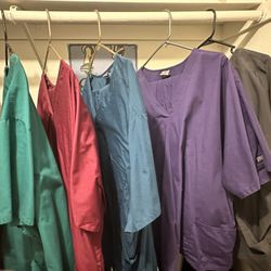 5 Sets Of Cherokee Unisex Scrubs