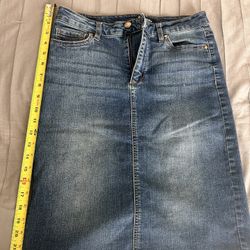 Jean Skirt 
