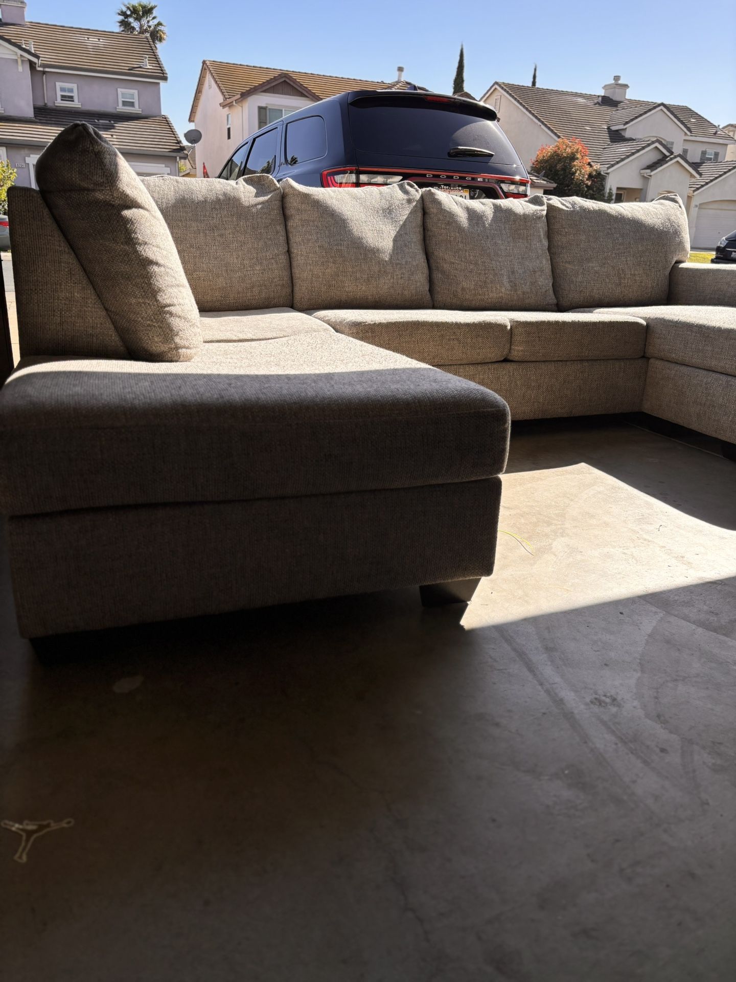 Gray Ashley Furniture Sectional Couch