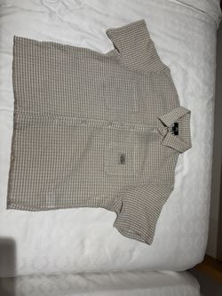stussy crinkeld ss button up