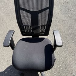 Black desk chair, super comfortable