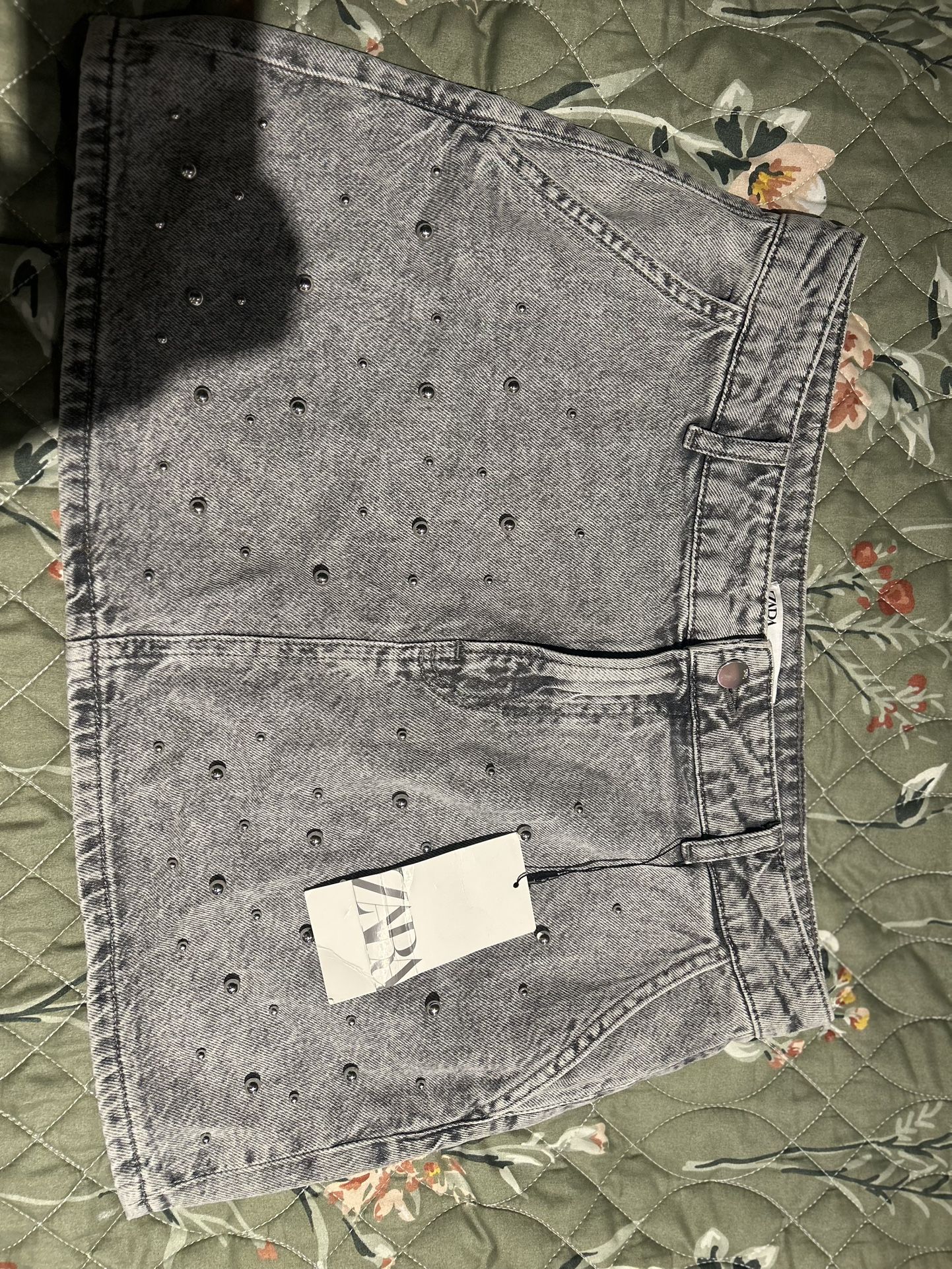 Zara Mini Skirt ,Size L