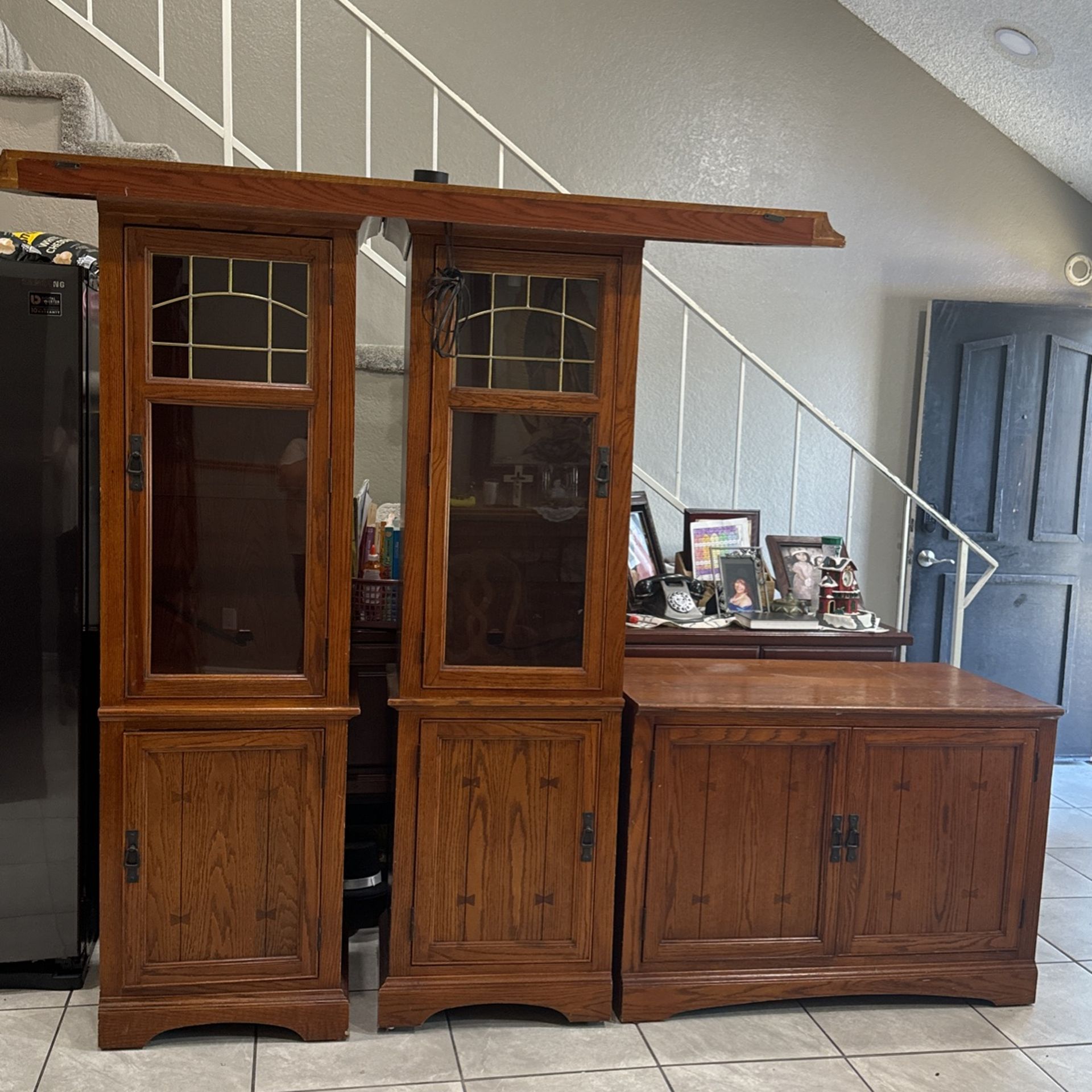 It Has To Go $100 For All Real Wood Tiny Flaws As Shown On Pictures