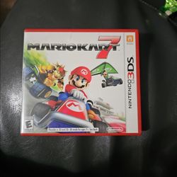 Mario Kart 7 for the Nintendo 3ds