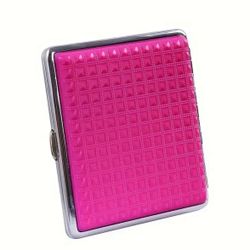 Hot Pink Card  Cig Holder Case