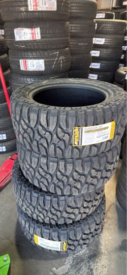LT 33x12.50x20 A PLUS MT $740 CASH OUT THE DOOR MUD  Tires installed (4) New 50,000 miles