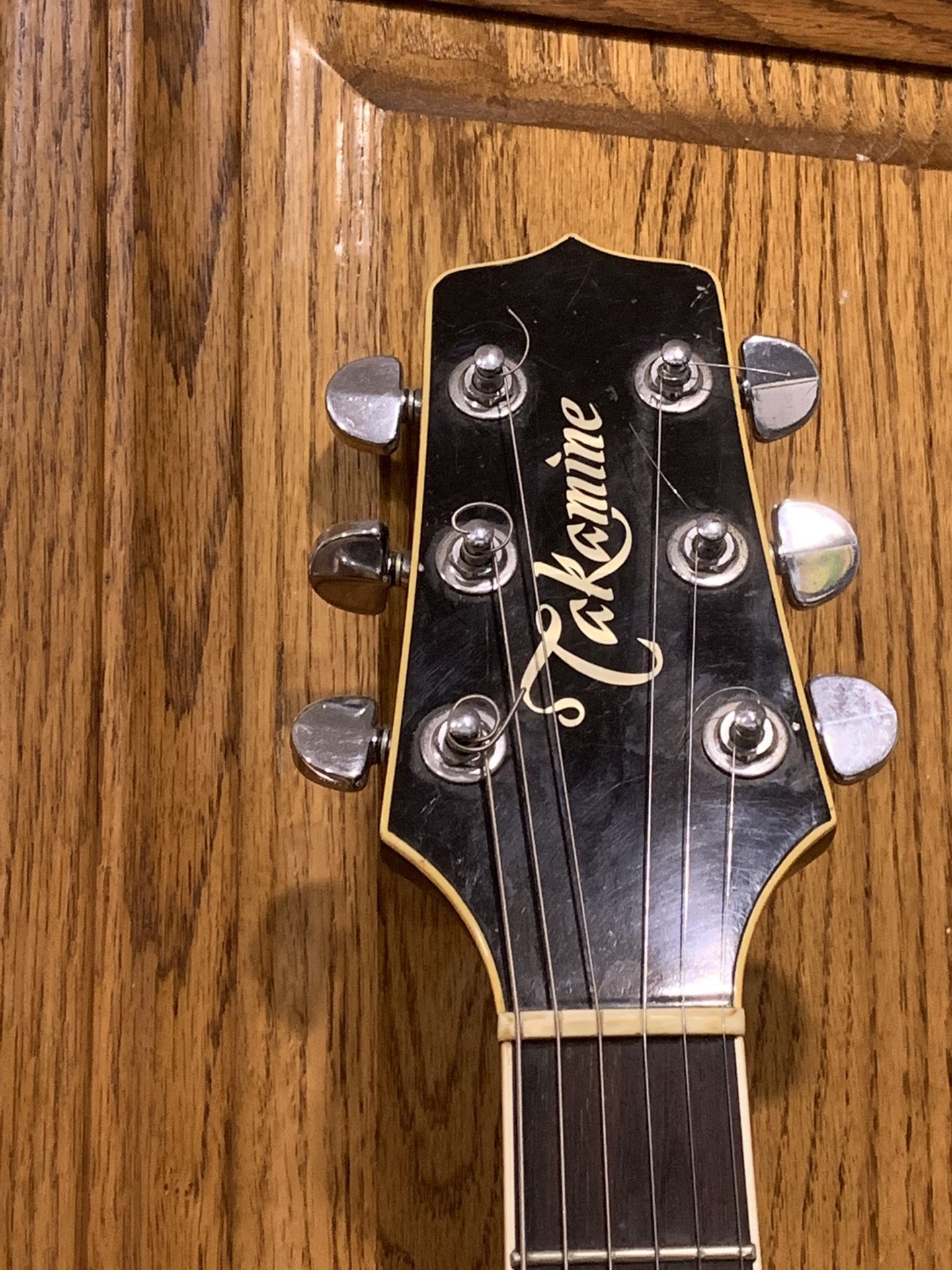 Vintage Takamine EF341C Acoustic Electric Guitar Project