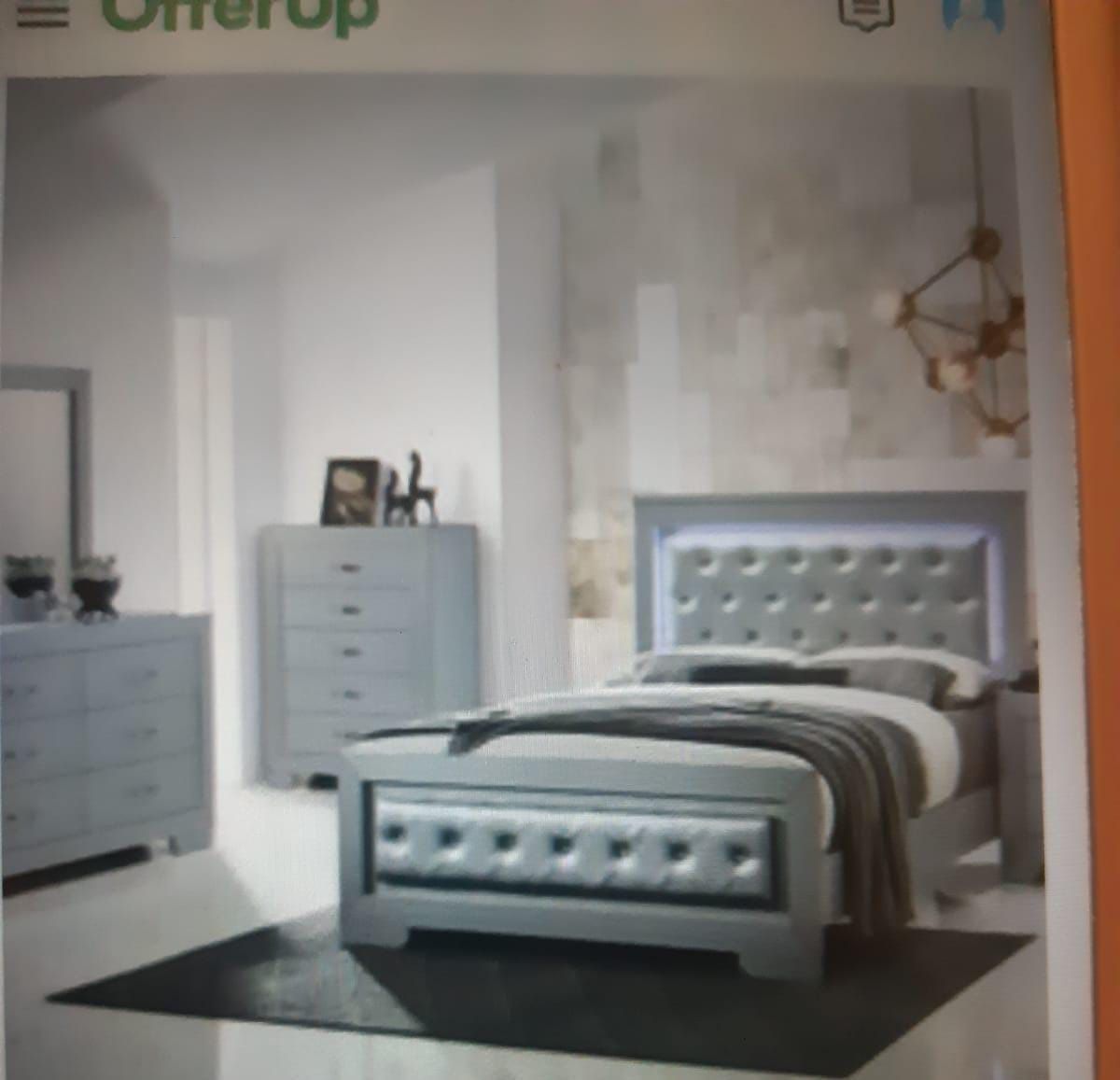 Brand New Queen Size Bedroom Set$999.financing Available No Credit Needed