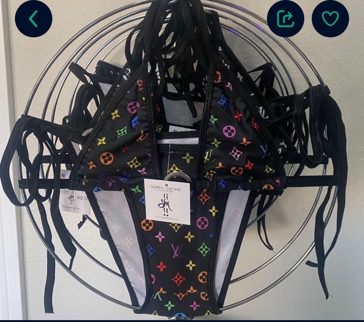 Lv Print Dior Print Bikinis