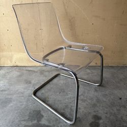 Ikea Clear Tobias Chair - Used