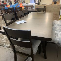 New Table Set 8 Chair