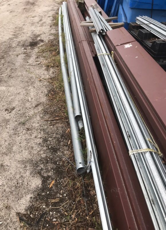 3 inch pipe 10 to 20 foot long Four dollars a foot galvanized