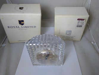 Royal limited cyrstal clock alarm display clock