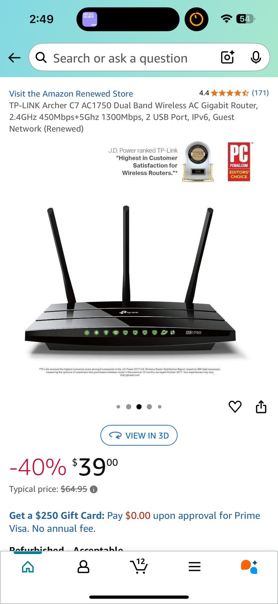 Mesh Wi-Fi Router