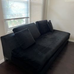 black couch