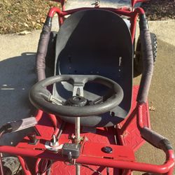 Go kart good condition(comes with a charger)