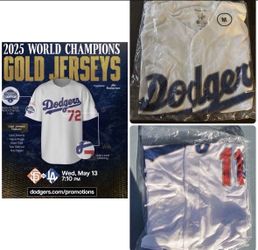 Roki Sasaki Los Angeles Dodgers Medium Gold Jersey Stadium Giveaway 5/13