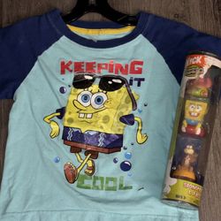 Size 4t Shirt With New Toys