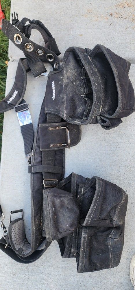 Husky Tool Belt And Suspender Harness 