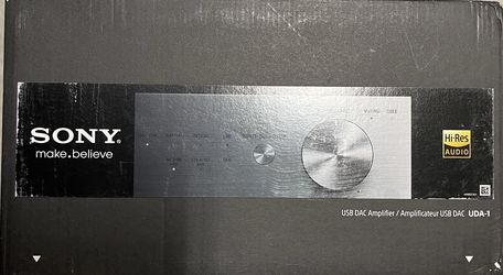 Brand New Sealed Sony UDA -1 Hi-RES DAC Amplifier