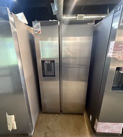 SAMSUNG COUNTER DEPTH SIDE BY SIDE STAINLESS STEEL REFRIGERATOR 🔥