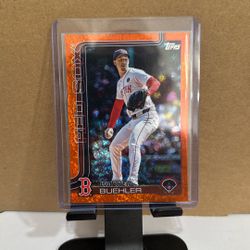 2025 Topps Walker Buehler Orange 1/25