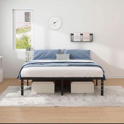 Brand New Queen, Bedframe Plus Mattress For 140