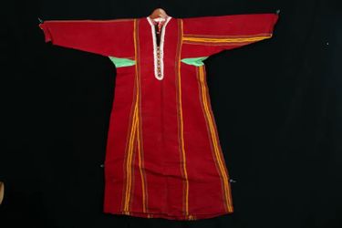 Lovely Traditional Antique Turkoman Silk Dress