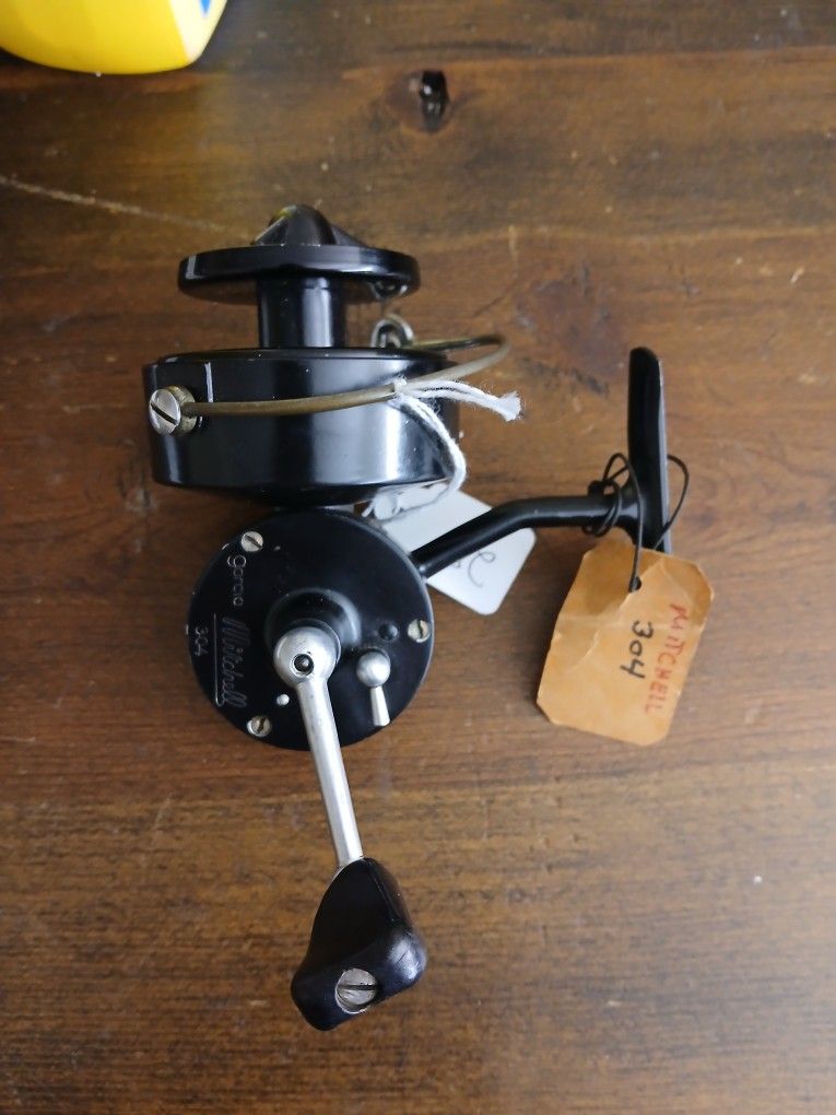 Vintage Garcia Mitchell 304 Fishing Reel Read Full Description