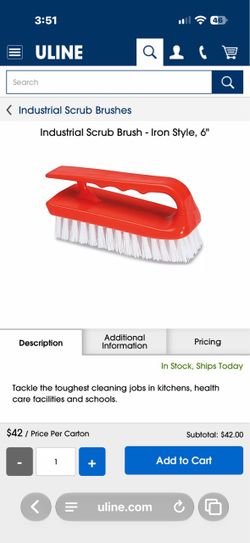 U line Heavy Duty Brushes
