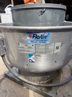 FloAire Commercial Rooftop Exhaust Fan Ventilator