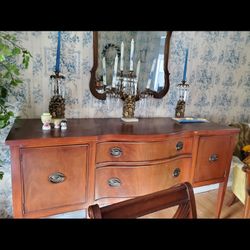 Antique Buffet Cabinet 1935