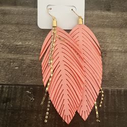 Long Feather Earrings