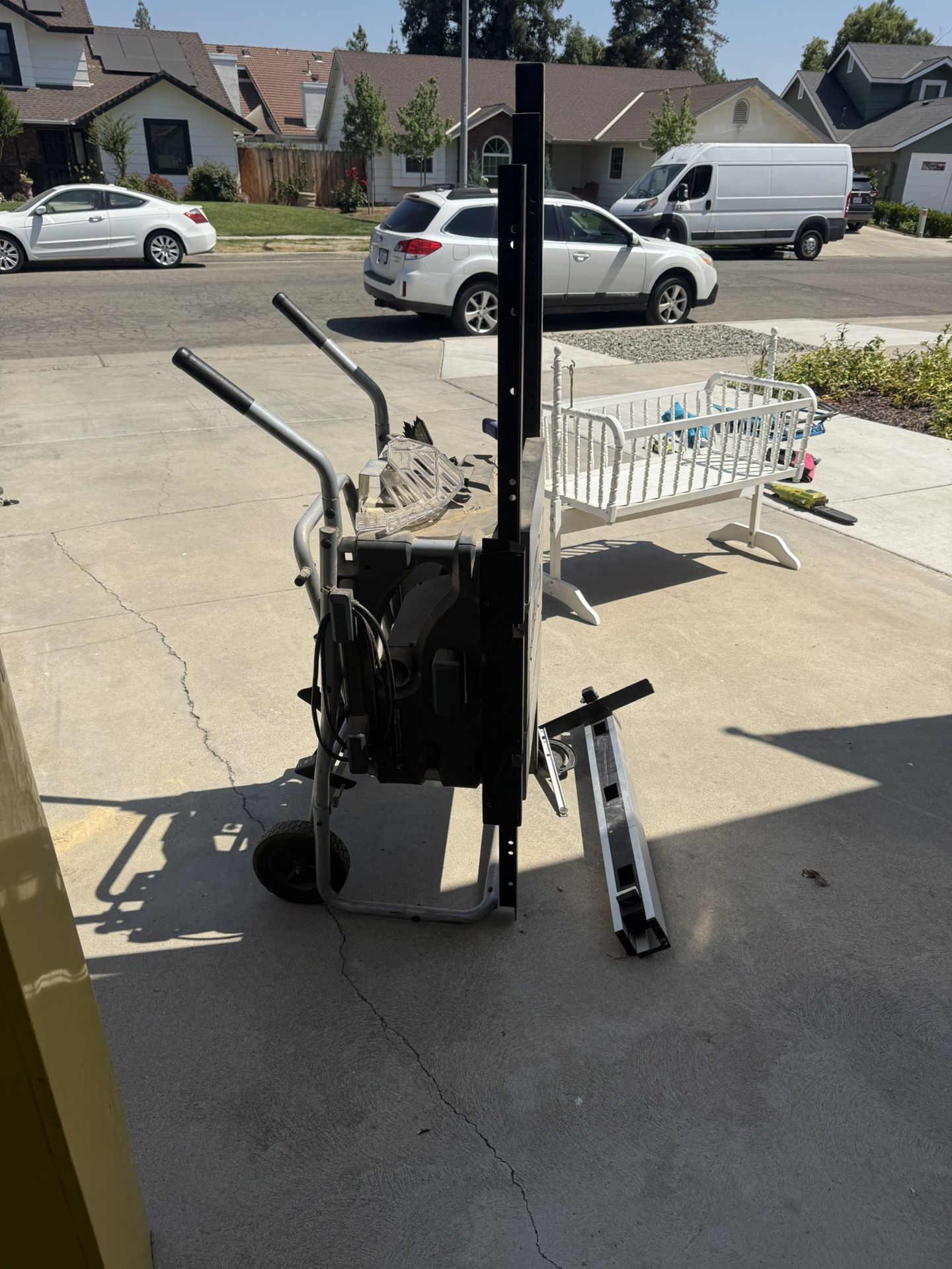 Kobalt Table Saw Portable With Wheels And Delta Fence