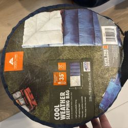 2 x Ozark Trail 35 F Cool Weather Rectangular Sleeping Bag