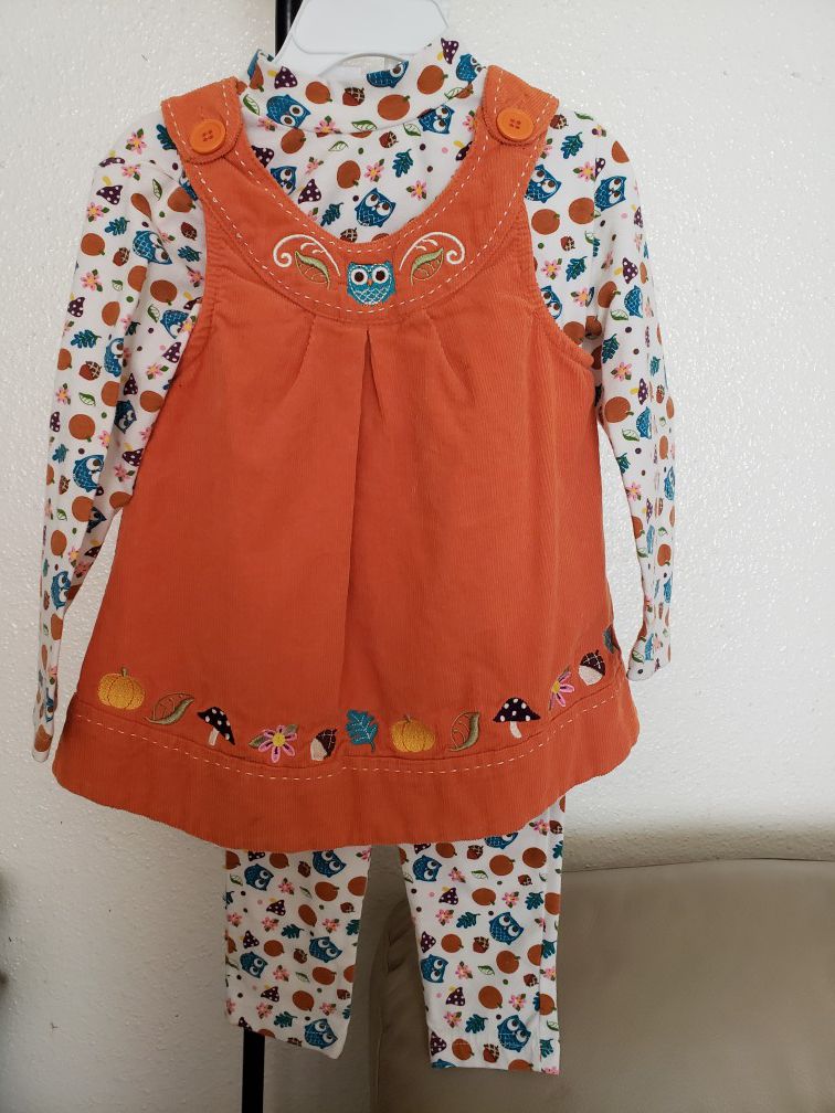 Thanksgiving Outfit size 3T