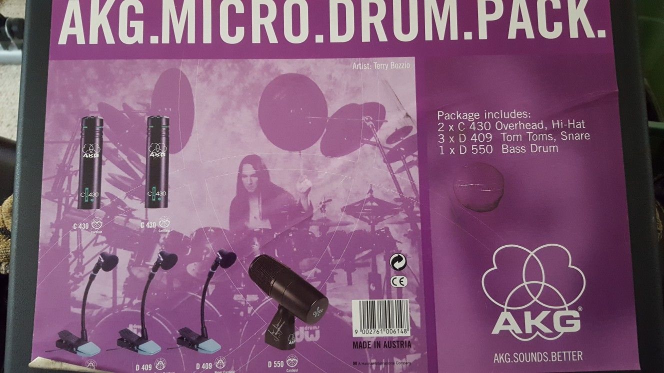 AKG MICRO DRUM PACK/MICS