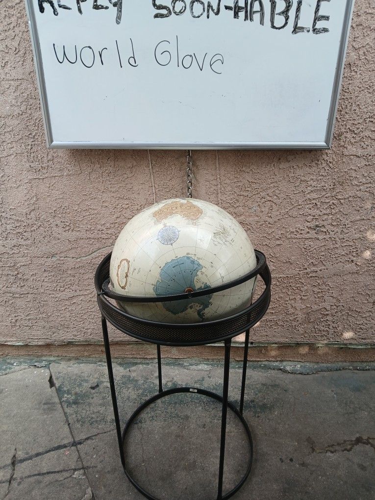 Vintage World Globe
