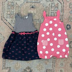 2T Girls Dress & Jumper 