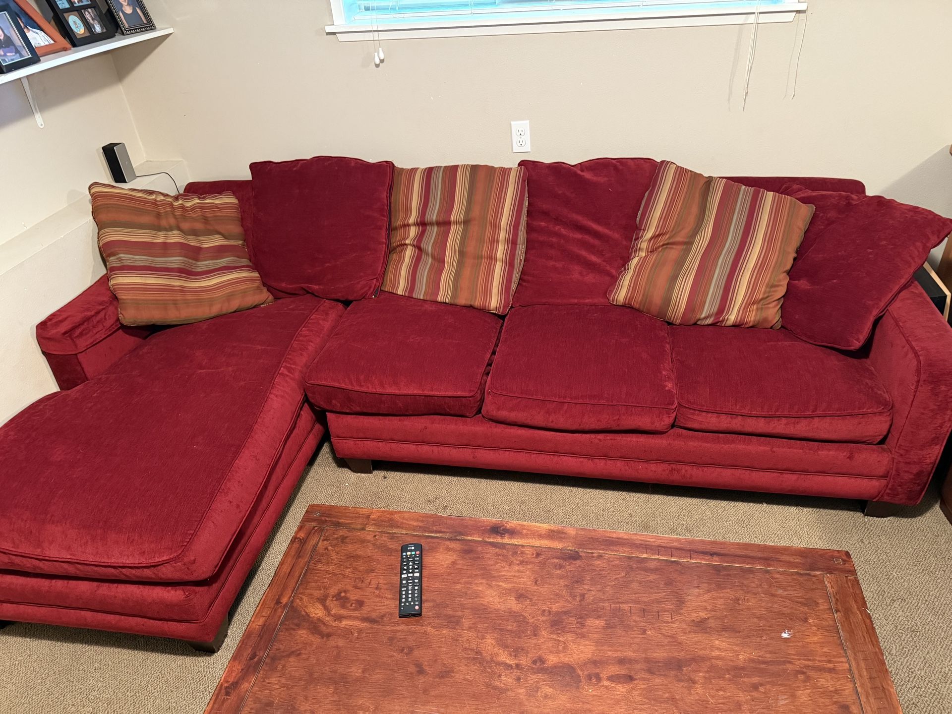 Microfiber Sectional