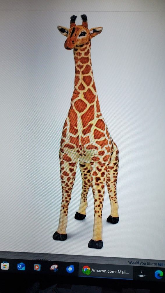 54-inch Giraffe Plush Toy