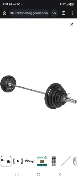 Fitness gear weight plates set. 255 lb total. No bar
