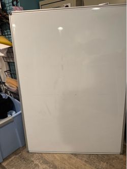 Large white board