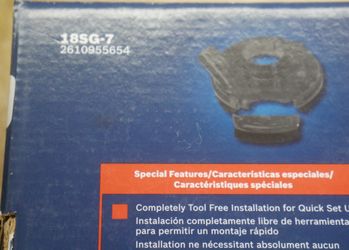 Bosch 18SG-7 Surface Grinding Guard NEW OPEN https://offerup.com/redirect/?o=Qk9YLkJPWA== WAS OPEN FOR INSPECTION. F(contact info removed)7.