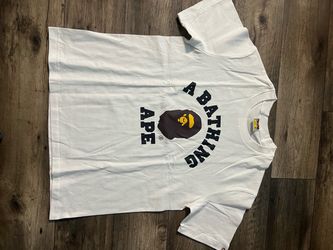 A Bathing Ape BAPE College Logo T-Shirt
