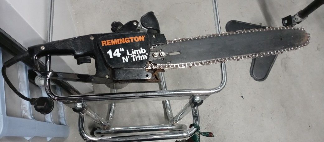 Remington 099178H Electric Chainsaw 1.5 HP 14 Inch Bar