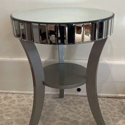 Mirror Side Table