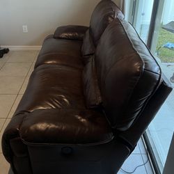 Genuine leather Electric Sofa , Great Condition 