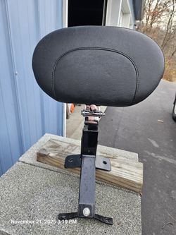 Harley Tri-Glide Backrest With Bracket